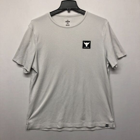 Under Armour Men Fitted Project Rock T-Shirt Tee Size Extra Large B264 -26 - Picture 1 of 12